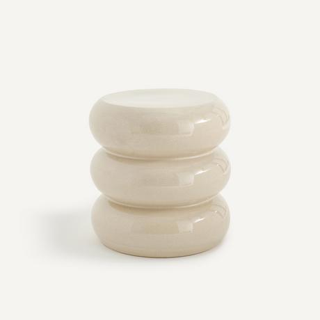 AM.PM Sofa-Beistelltisch aus Crackle-Keramik  