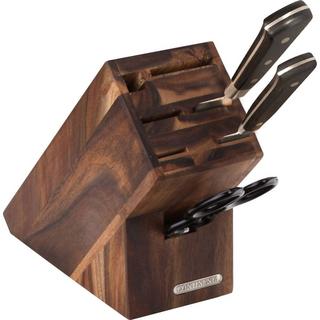 CONTINENTA Messerblock 6er Braun  