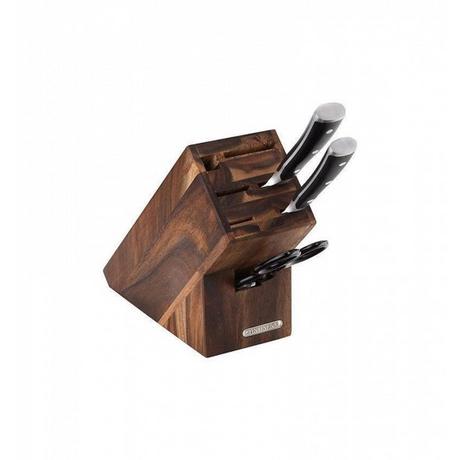 CONTINENTA Messerblock 6er Braun  