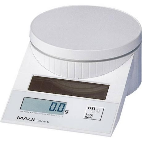 Maul tronic S 5000  Bilancia per lettere Portata max. 5 kg Risoluzione 2 g, 5 g Bianco  