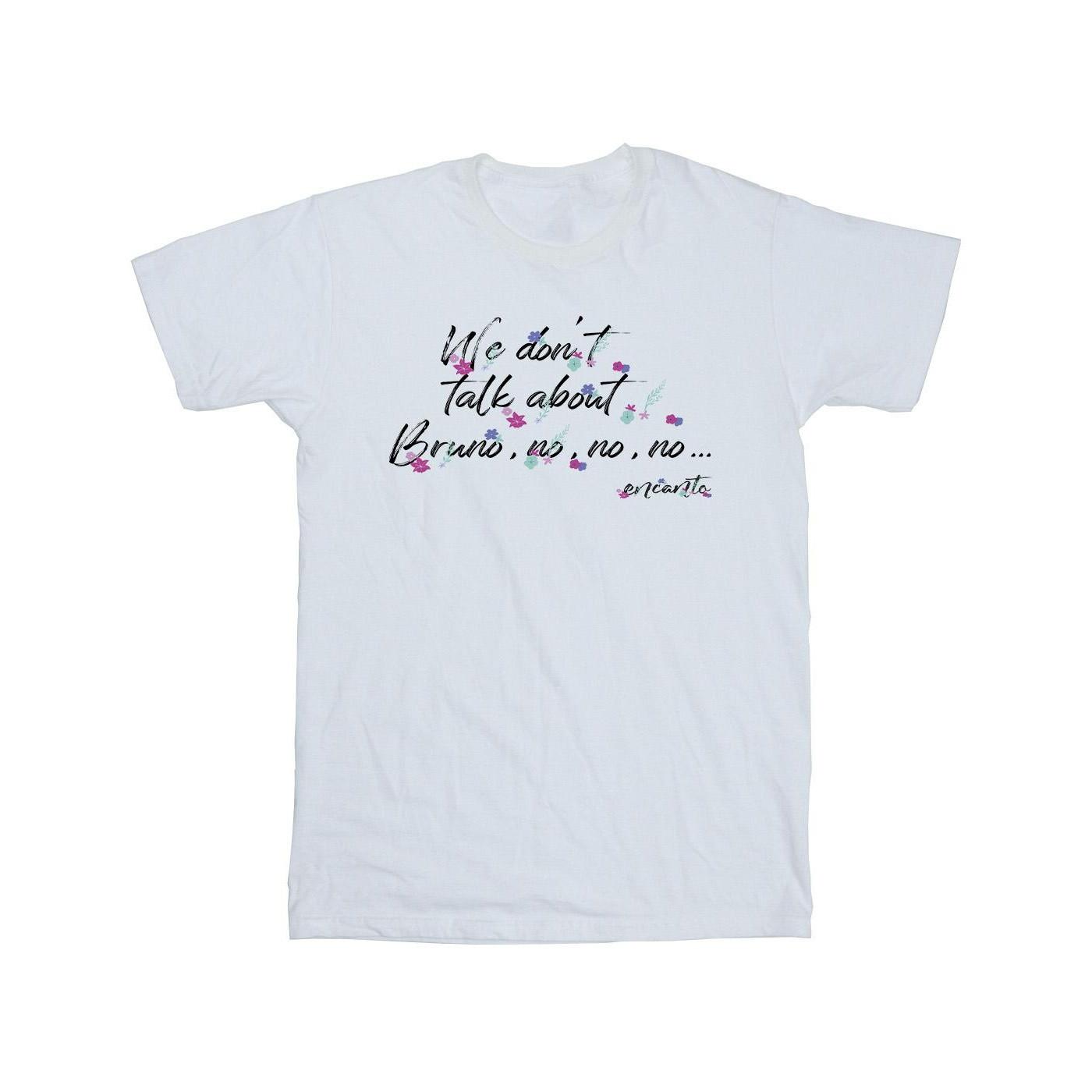 Image of Encanto We Dont Talk About Bruno No No Tshirt Herren Weiss XXL