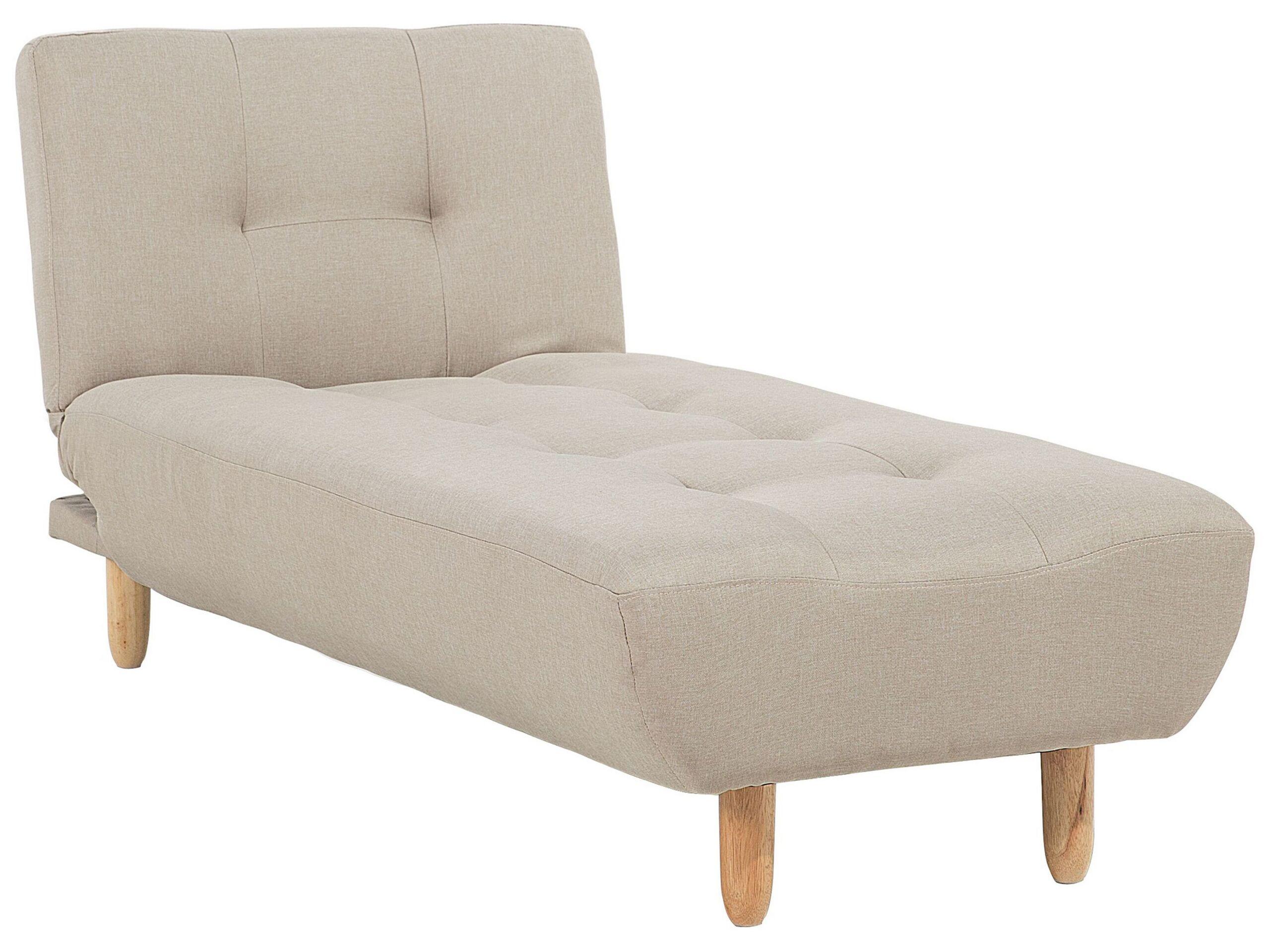 Beliani Chaiselongue aus Polyester Retro ALSTEN  