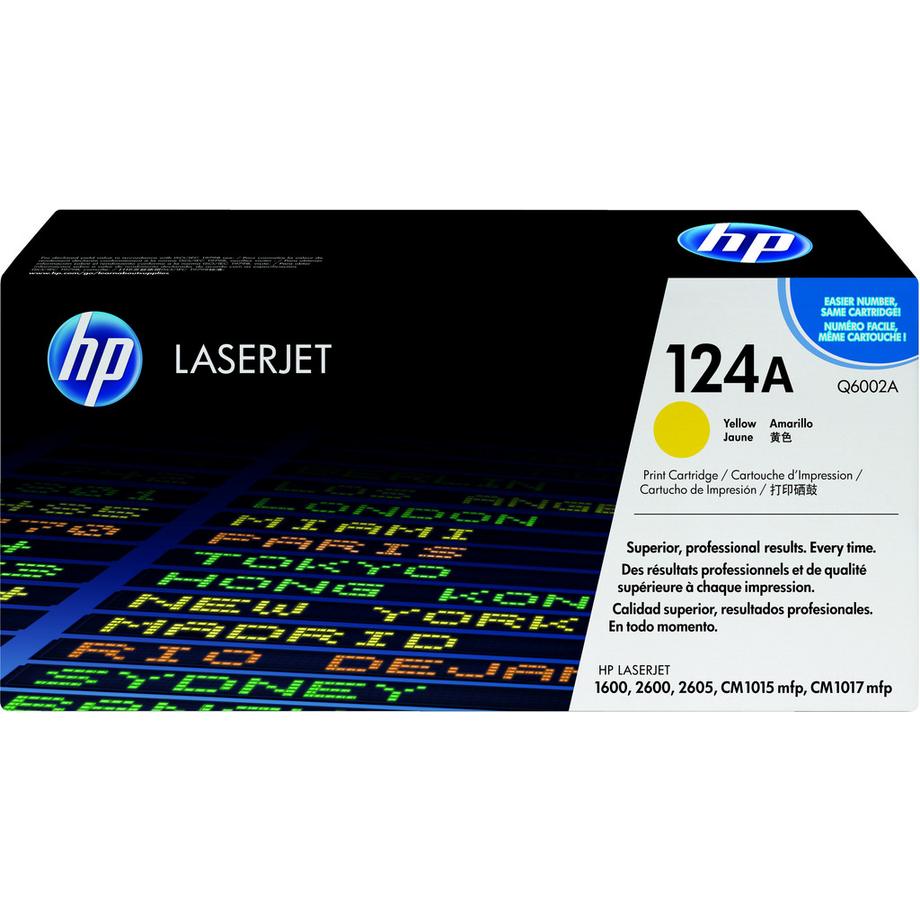 HEWLETT PACKARD  124A, yellow 