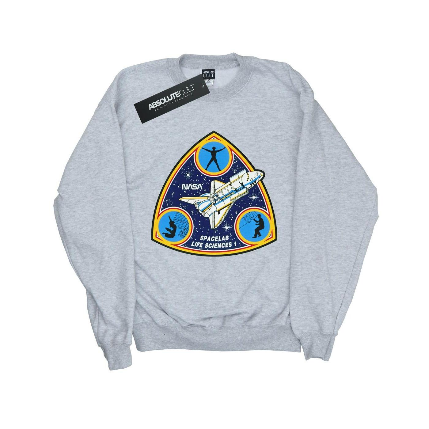 Image of Classic Spacelab Life Science Sweatshirt Mädchen Grau 152-158