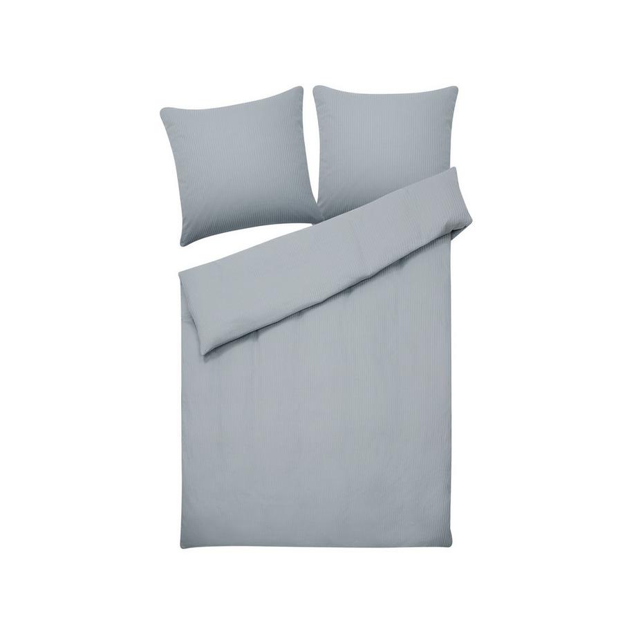 Beliani AVONDALE Ensemble de housses de couette en Satin de coton Classique  