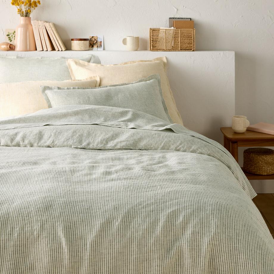 La Redoute Intérieurs Limona Gestreifter Duvetbezug  