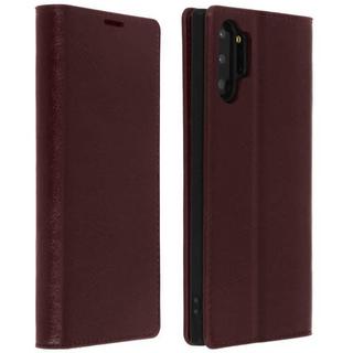 Avizar  Cover Echtleder Galaxy Note 10+ Braun 