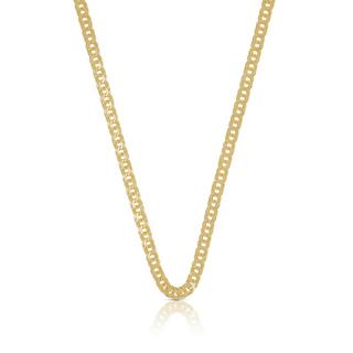 MUAU Schmuck  Collier Garribaldi Gelbgold 750, 3.4mm, 45cm 