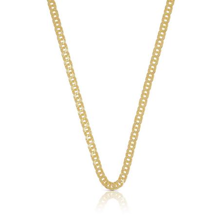 MUAU Schmuck  Collier Garribaldi Gelbgold 750, 3.4mm, 45cm 