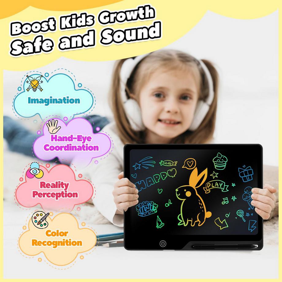 Activity-board  Tablette d'écriture LCD pour enfants, tablette de dessin rechargeable 