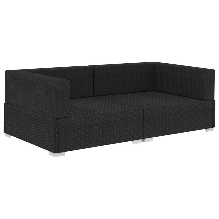 VidaXL Ecksofa poly-rattan  