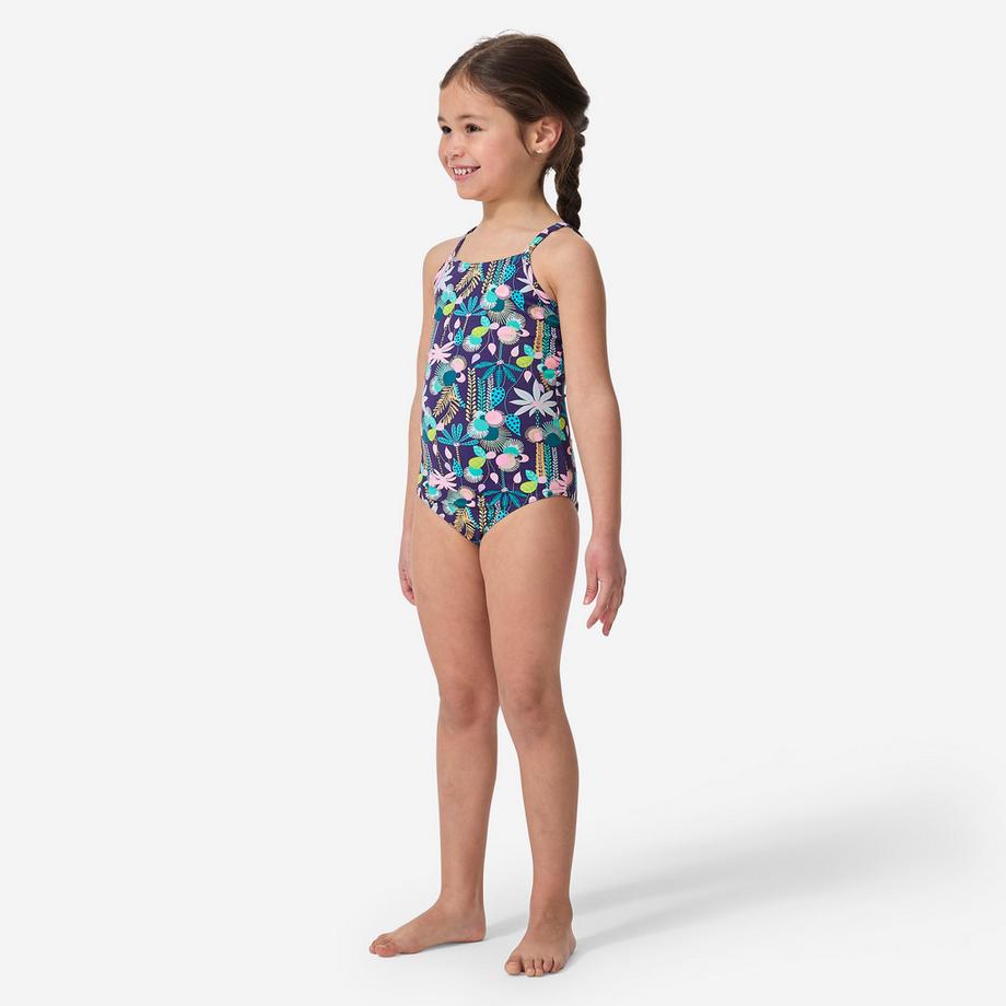 DECATHLON  Badeanzug Maedchen Surfen Polyester 