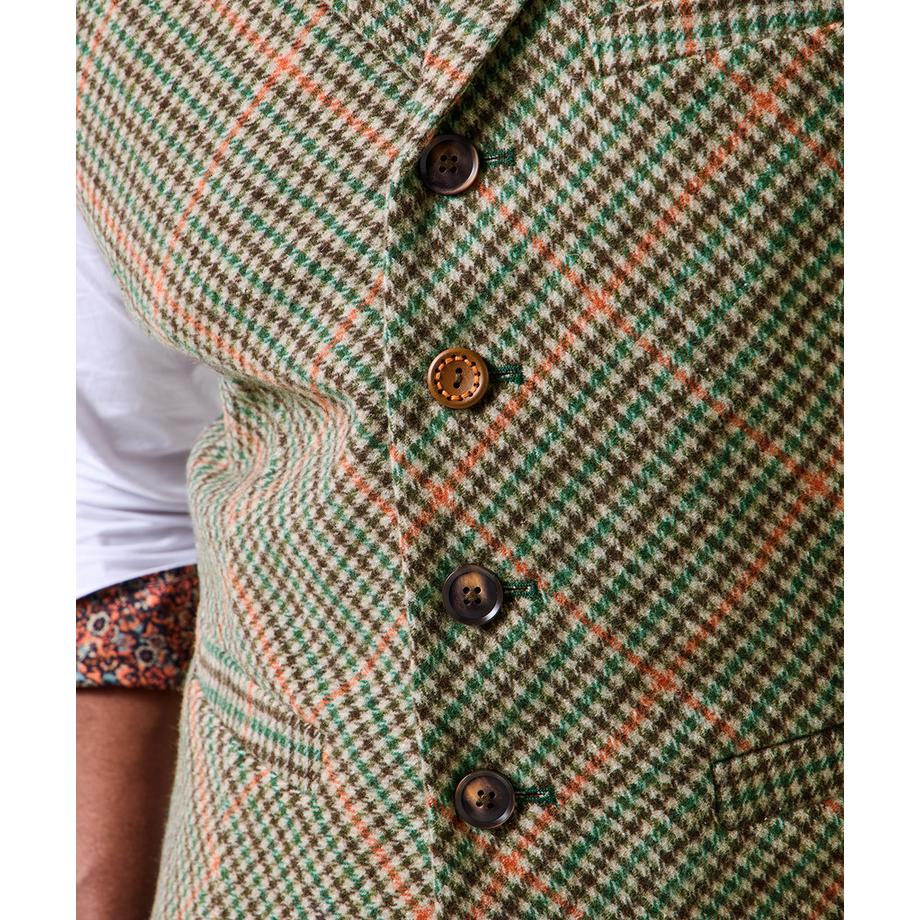 Joe Browns Gilet a quadri con fodera fantasia  