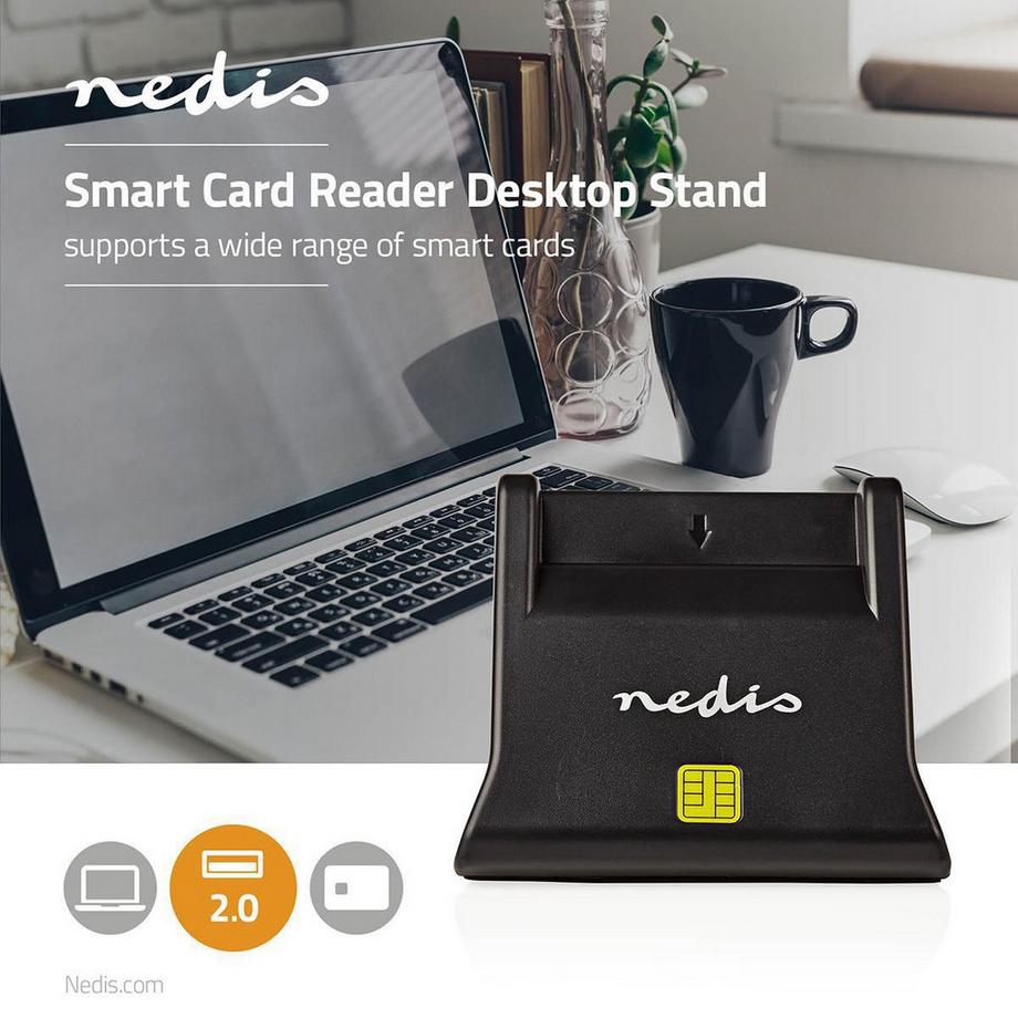 Nedis  Kartenleser | Smart Card (ID) | USB 2.0 