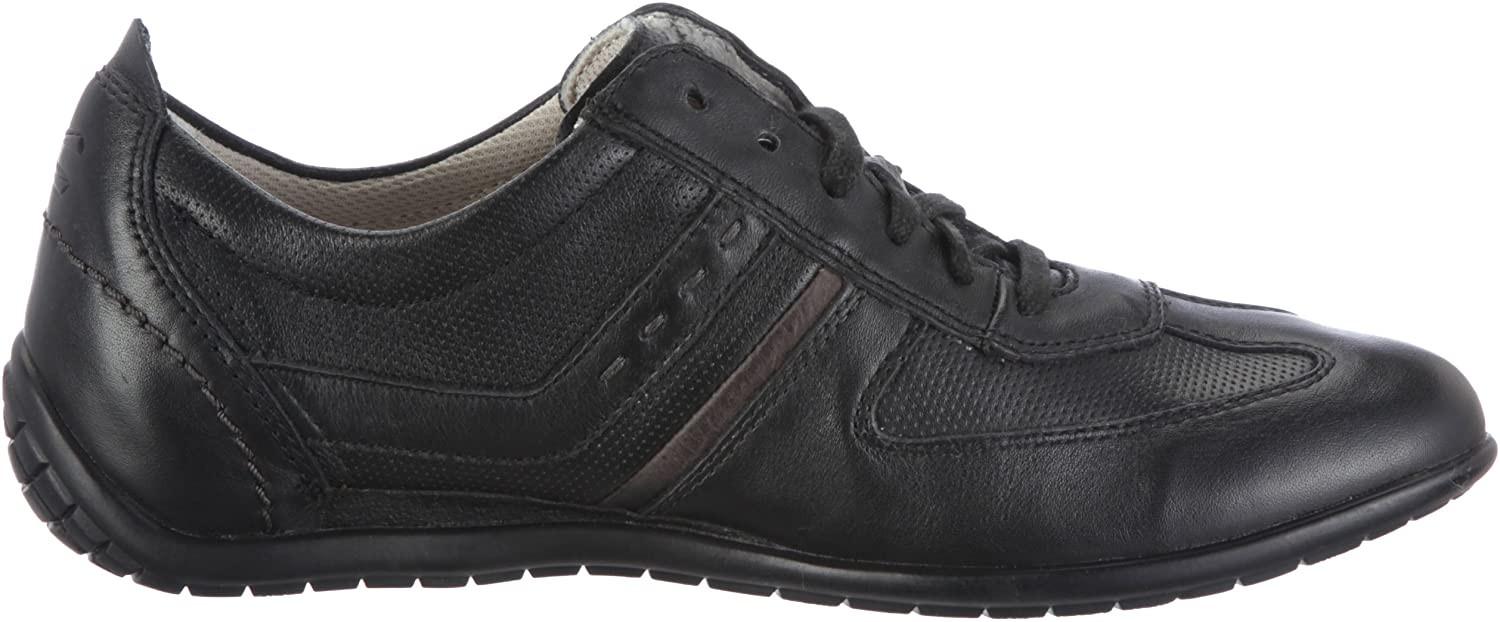Image of 298.14.04 - Leder Sneaker Herren Schwarz 44