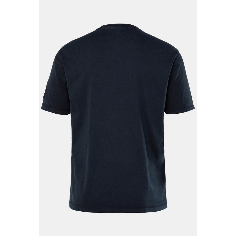 JP1880 T-shirt Manches Courtes Look Vintage avec Écussons et Broderie  