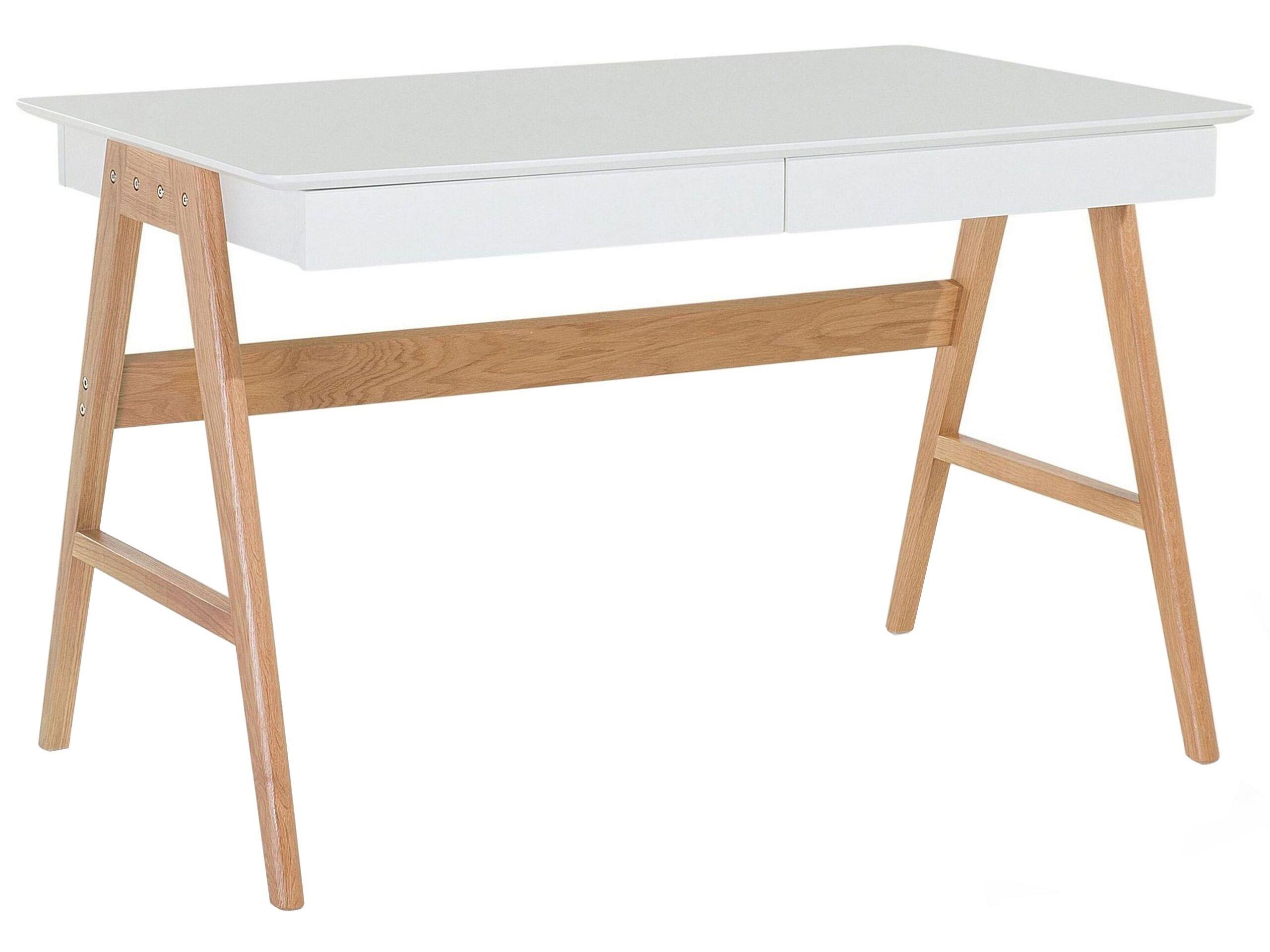 Beliani Table de bureau en MDF Moderne SHESLAY  