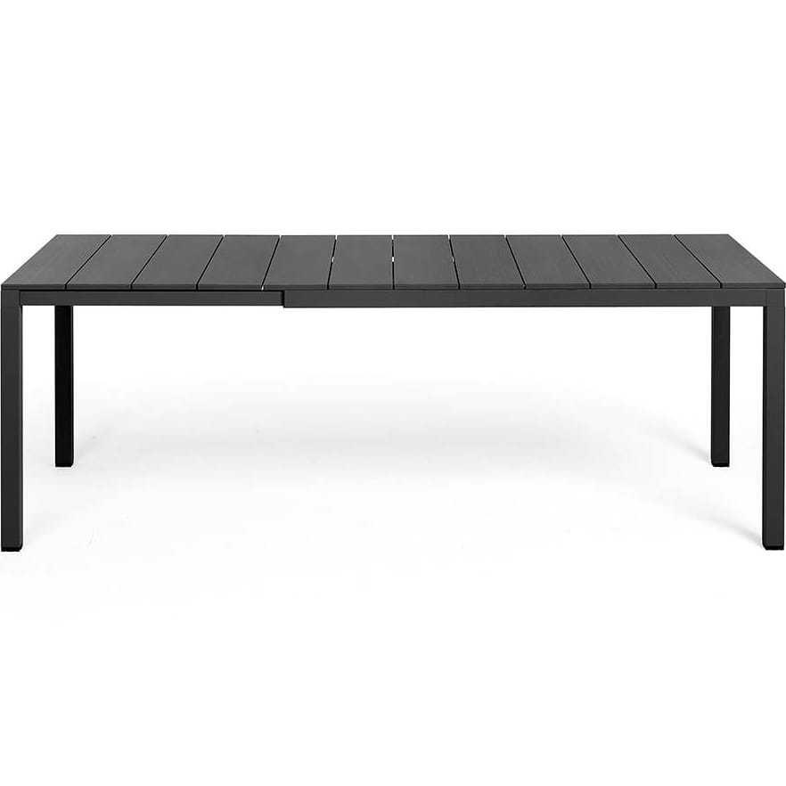 NARDI outdoor Table de jardin extensible Rio noir 140  