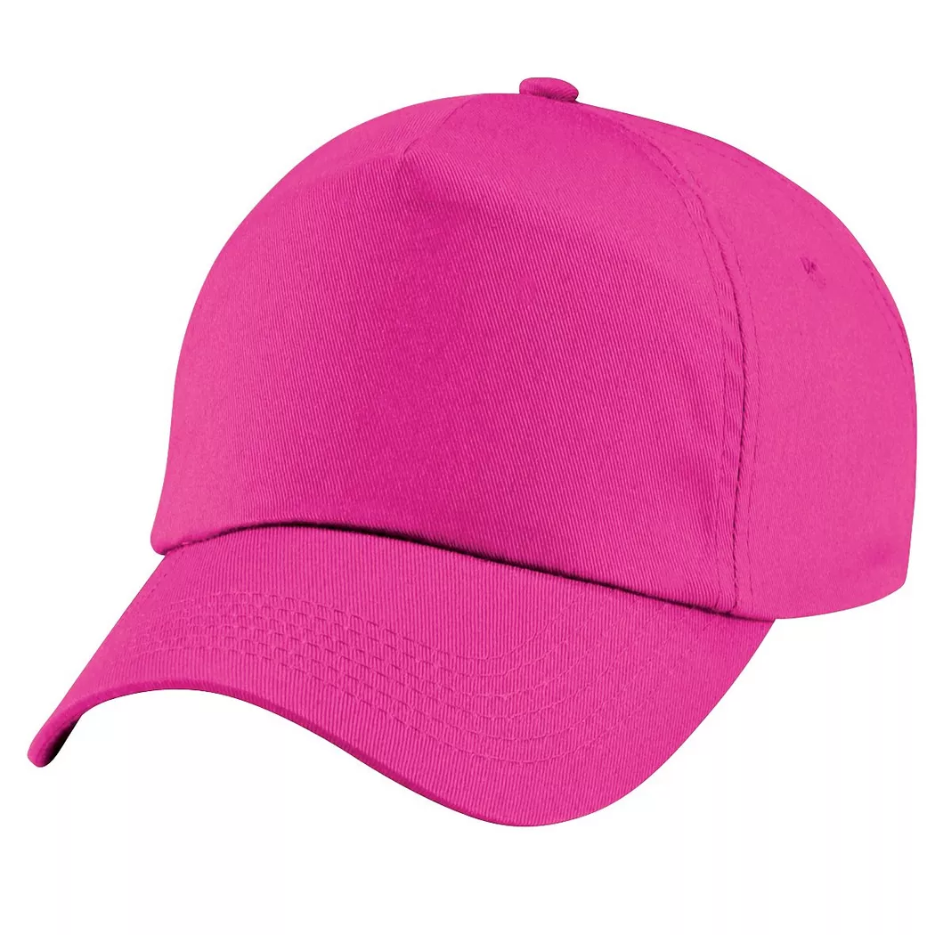 Beechfield - Baseball Kappe Junior Original einfarbig, One Size, Fucsia