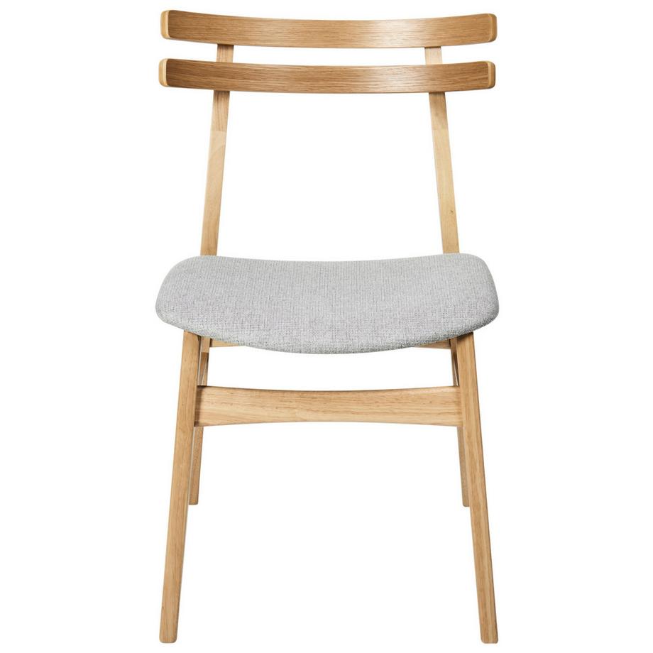 Beliani Esszimmerstuhl 2er Set aus Gummibaumholz  CYNTHIANA  