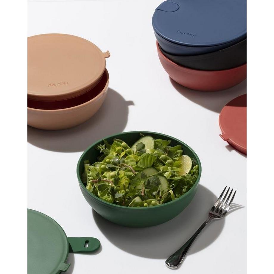 W&P Design  W&P Design Porter Bowl Boîte de rangement alimentaire 1 L Plastique, Silicone Couleur menthe 1 pièce(s) 