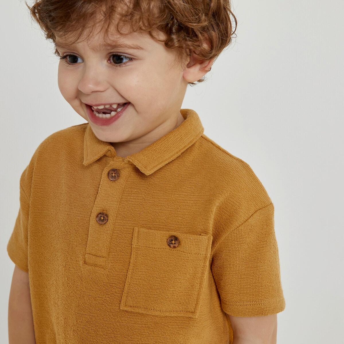 Image of 2er-pack Kurzärmelige Poloshirts Aus Baumwoll-jersey Unisex 12 mese