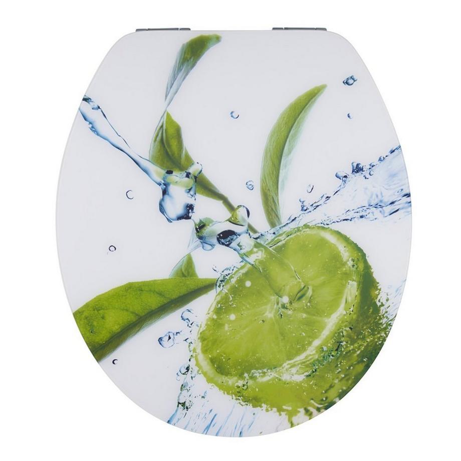 WC-Sitz Lyon Slow Down Lime - MDF - FSC® 100%