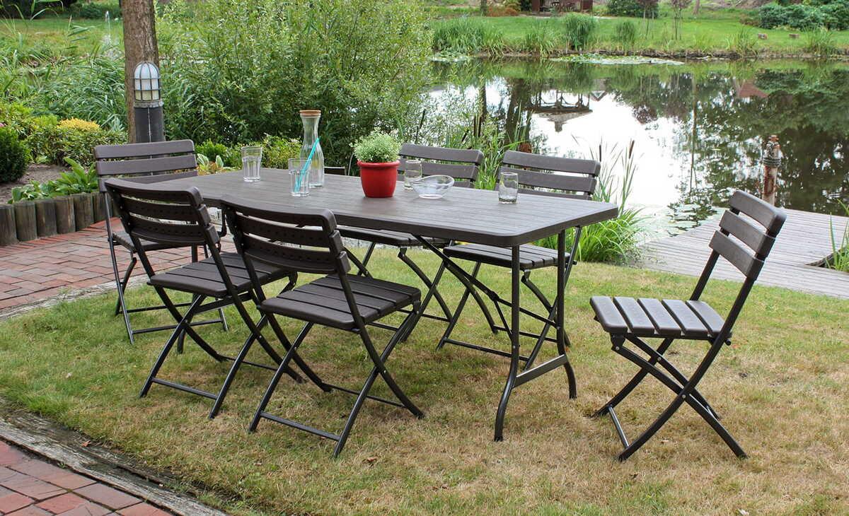 mutoni pleasure Garten Klapptisch Tabora  