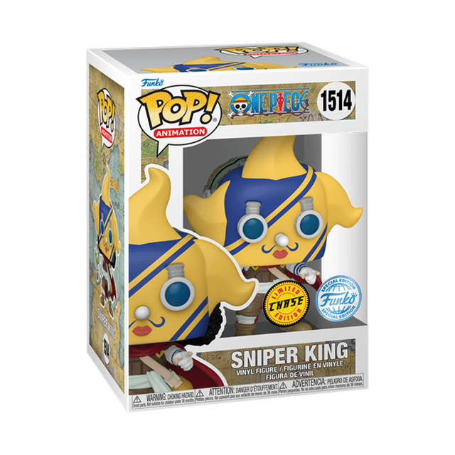 Funko  POP - Animation - One Piece - 1514 - Chase - Soge-King - Special Edition 