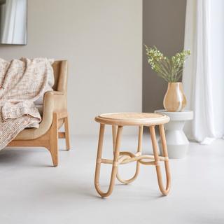 Tikamoon Comodino in rattan Lina  