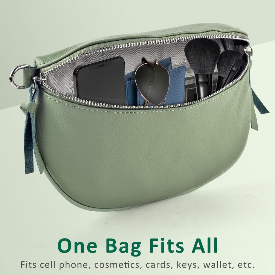 Only-bags.store Sac à Bandoulière pour Téléphone avec Deux Bretelles Larges  