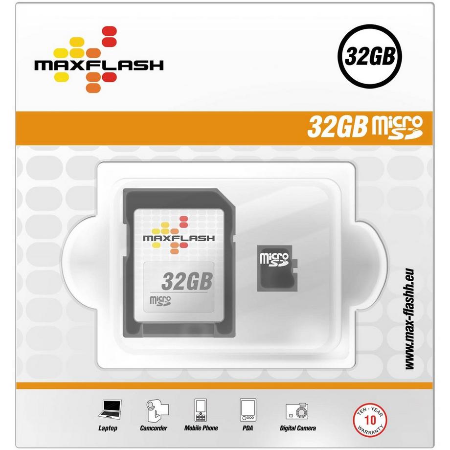 Avizar  Micro-SDHC 32GB Klasse 4 Karte Maxflash 