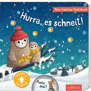 Mein liebstes Pustebuch - Hurra, es schneit!