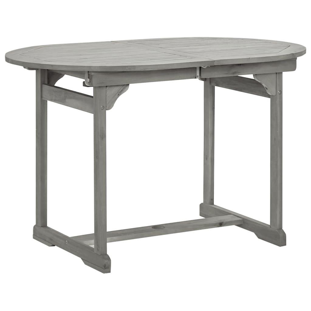 VidaXL Table de jardin bois d'acacia  