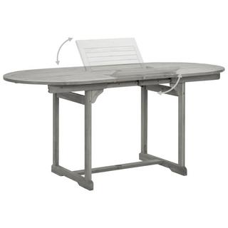 VidaXL Table de jardin bois d'acacia  