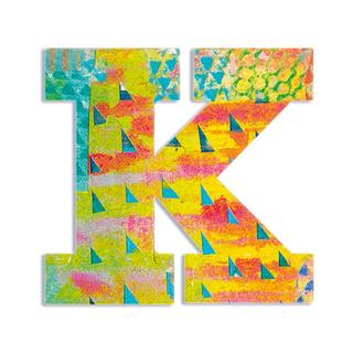 Djeco Buchstaben Pfau K  