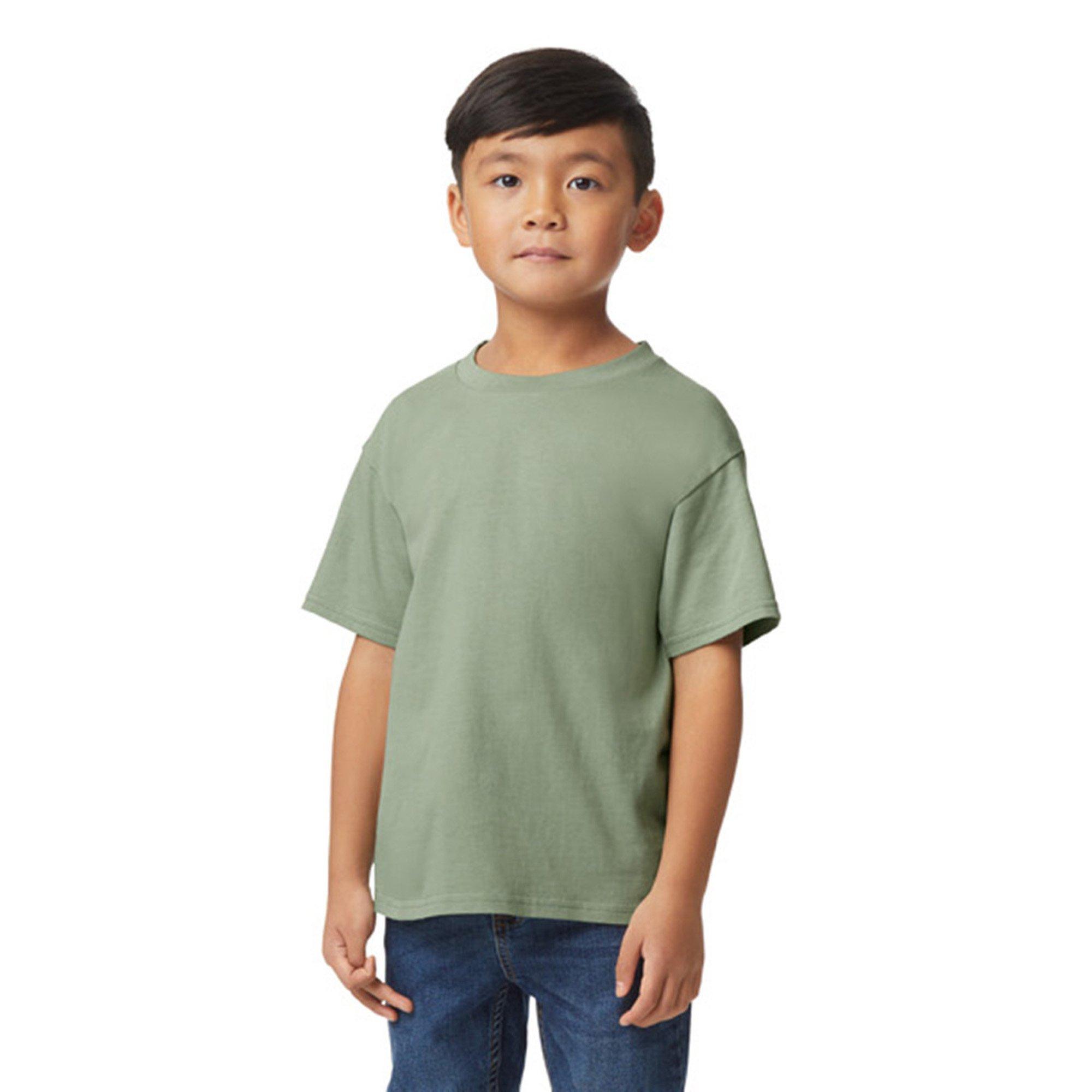 Image of Softstyle Tshirt Mädchen Pastellgrün XL