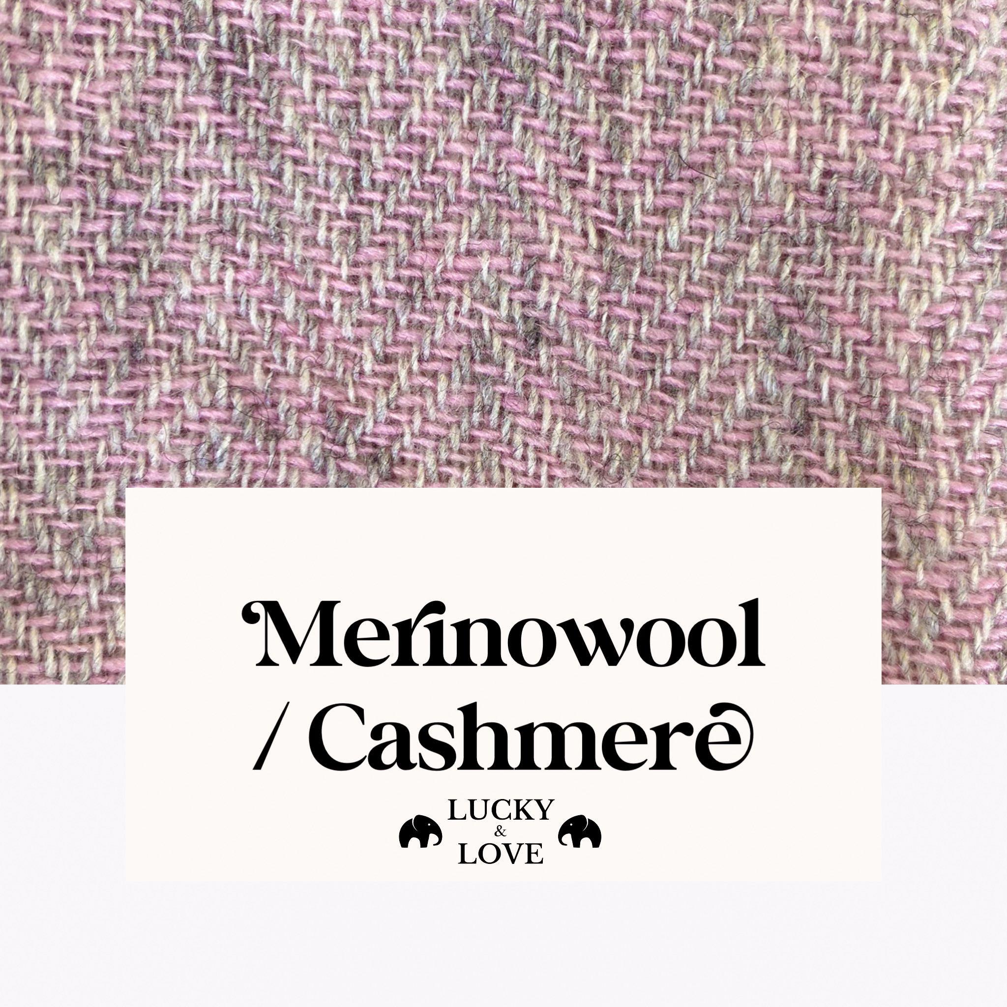 LUCKY & LOVE Celeste Cachemire Merino Écharpe  