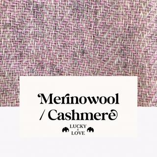 LUCKY & LOVE Celeste Cachemire Merino Écharpe  