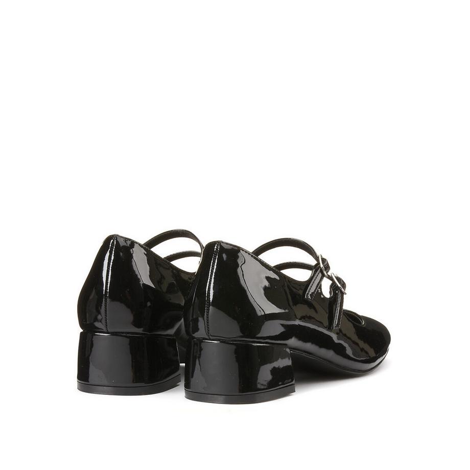 La Redoute Collections Riemchen-Ballerinas mit kleinem Absatz  