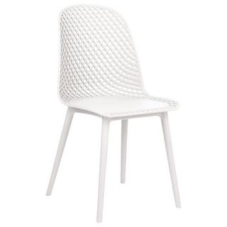 Beliani Lot de 4 chaises en Matière synthétique Moderne EMORY  