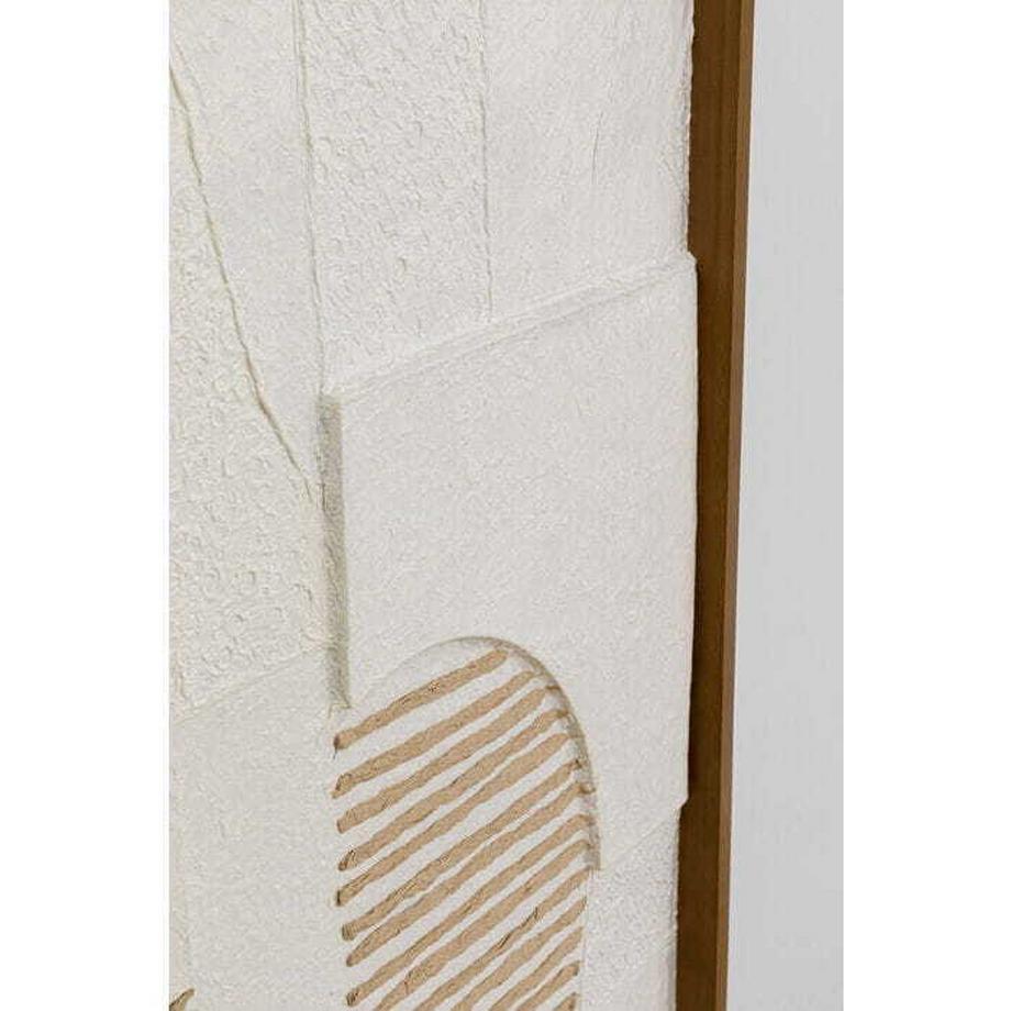 KARE Design Tableau-objet Sandy Geometric 81x122  