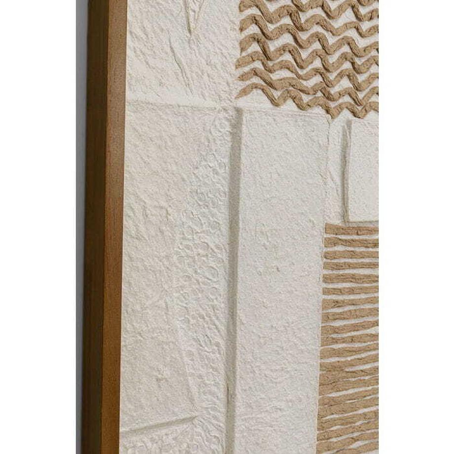 KARE Design Tableau-objet Sandy Geometric 81x122  