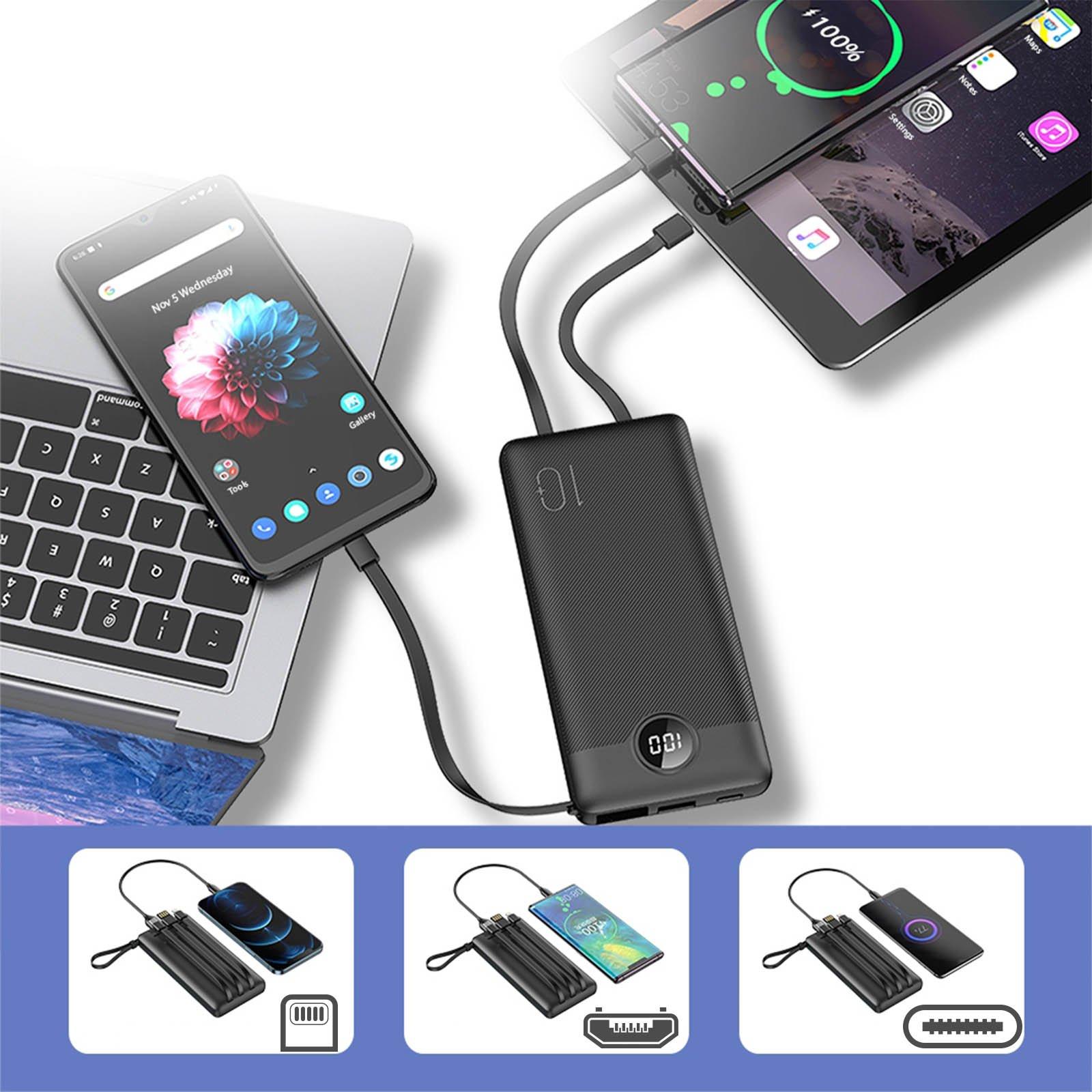 Avizar  Multi USB Powerbank Veger Schwarz 