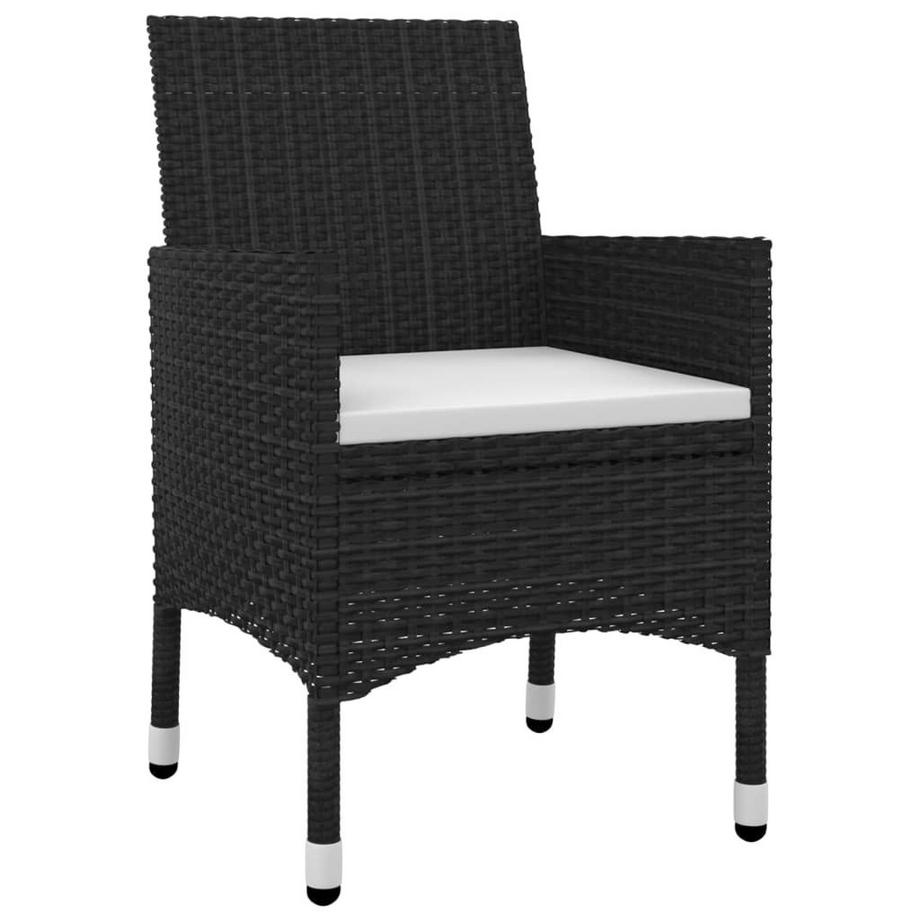 VidaXL set da pranzo da giardino Polirattan  