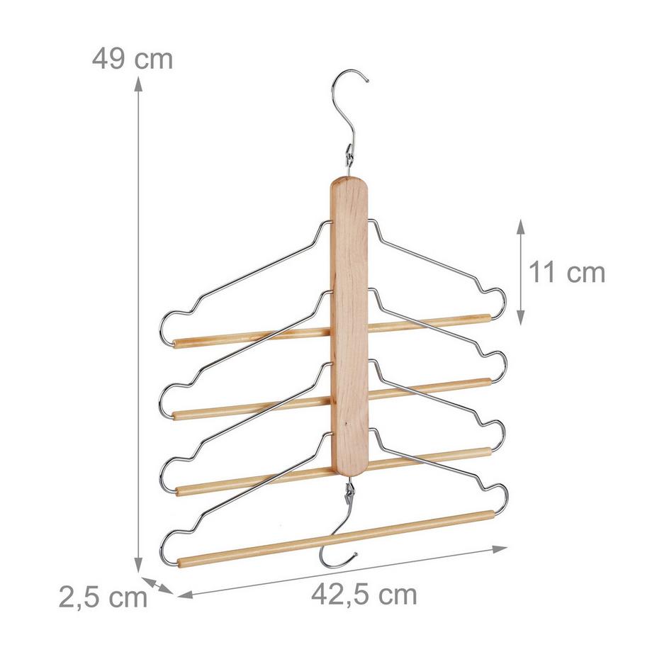 Northix Grucce multiuso, confezione da 4  