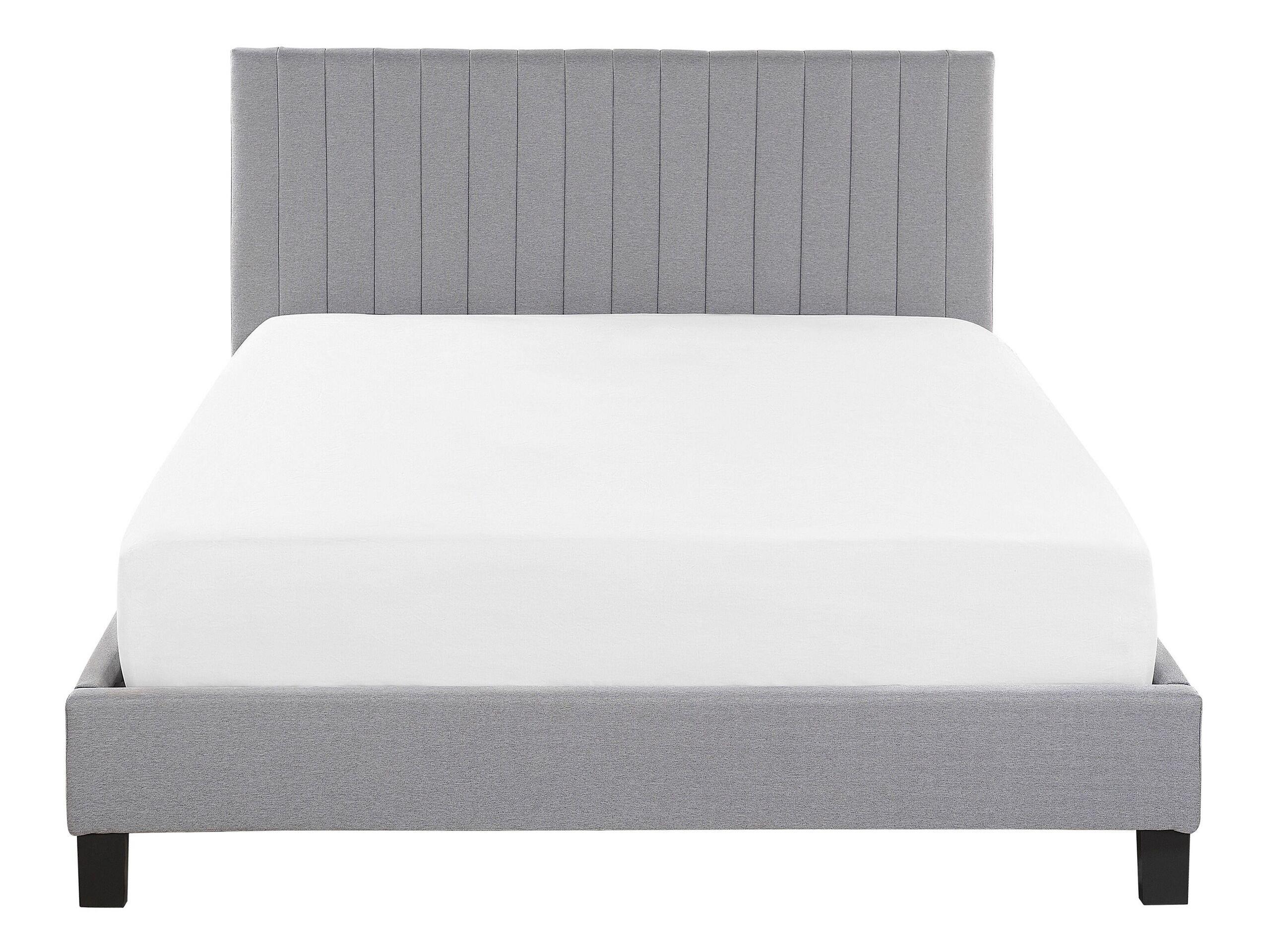 Beliani Bett mit Lattenrost aus Polyester Modern POITIERS  