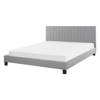 Beliani Bett mit Lattenrost aus Polyester Modern POITIERS  