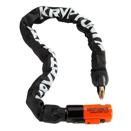 Kryptonite  Kryptonite Kettenschloss Evolution 90 cm FUB 2 Rollen Sicherheitsstufe 810 Schwarz 