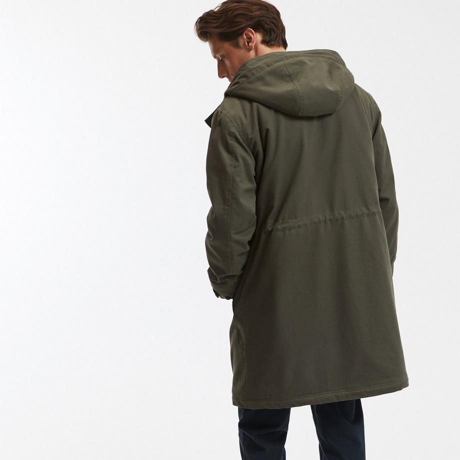 La Redoute Collections Parka di media lunghezza con fodera in pelliccia sintetica  